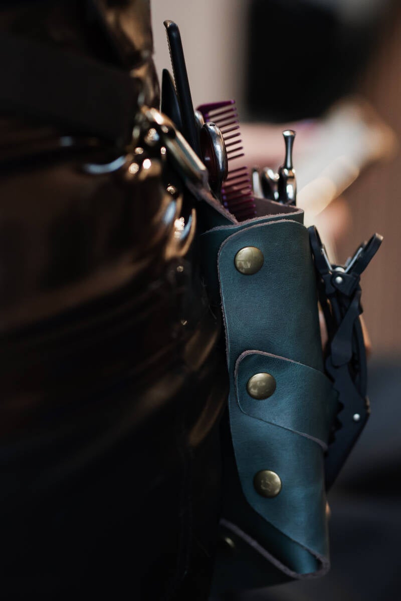 Daniëlle aan het werk in Salon No.55